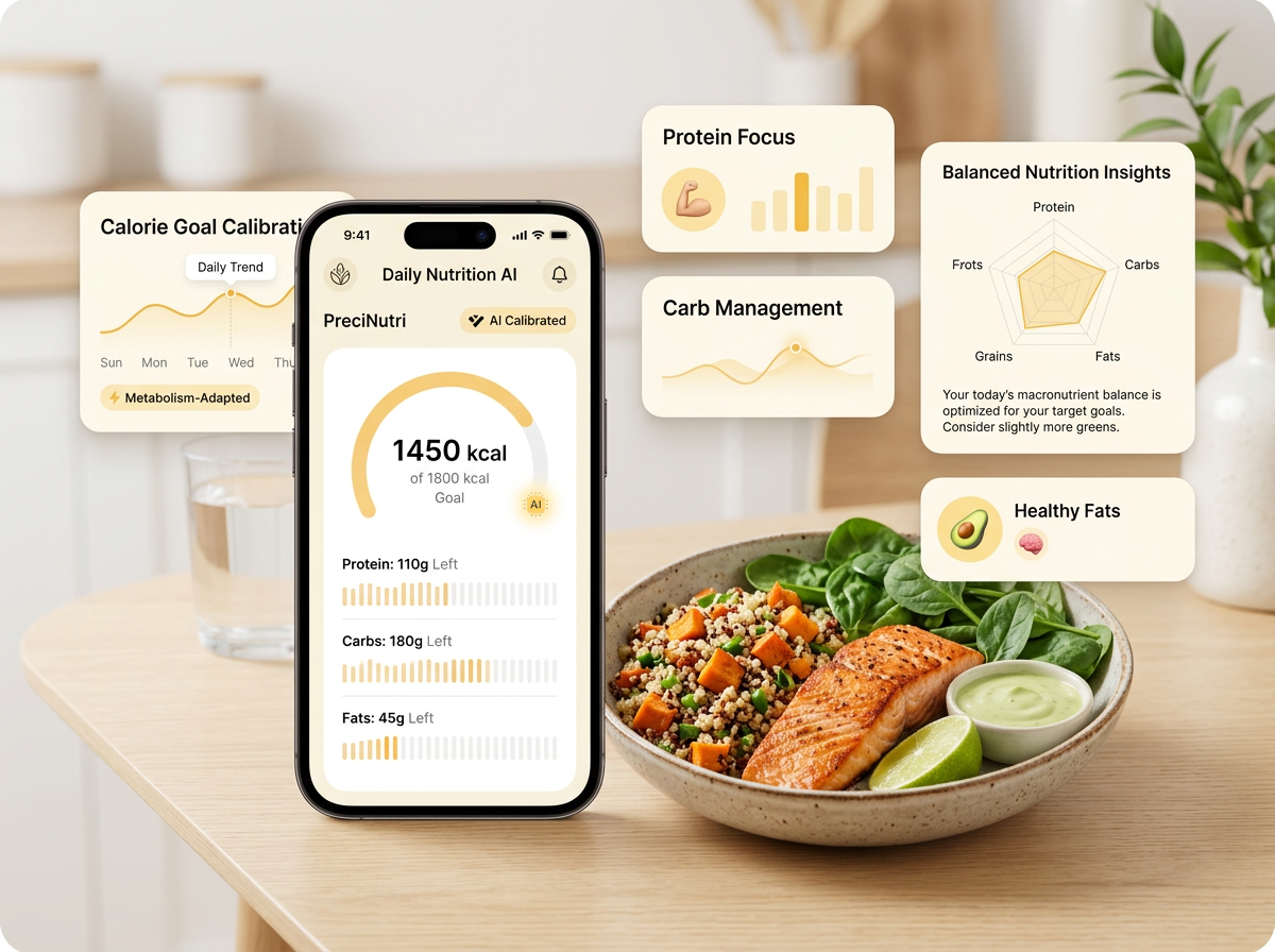 calories and macros tracking with ai calorie counter