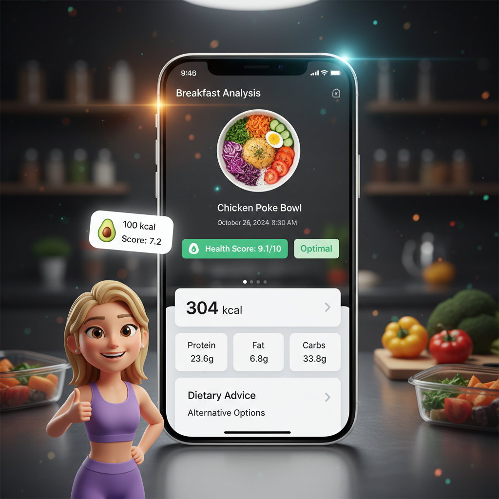 Beginner Calorie Tracker nutrition workflow visual