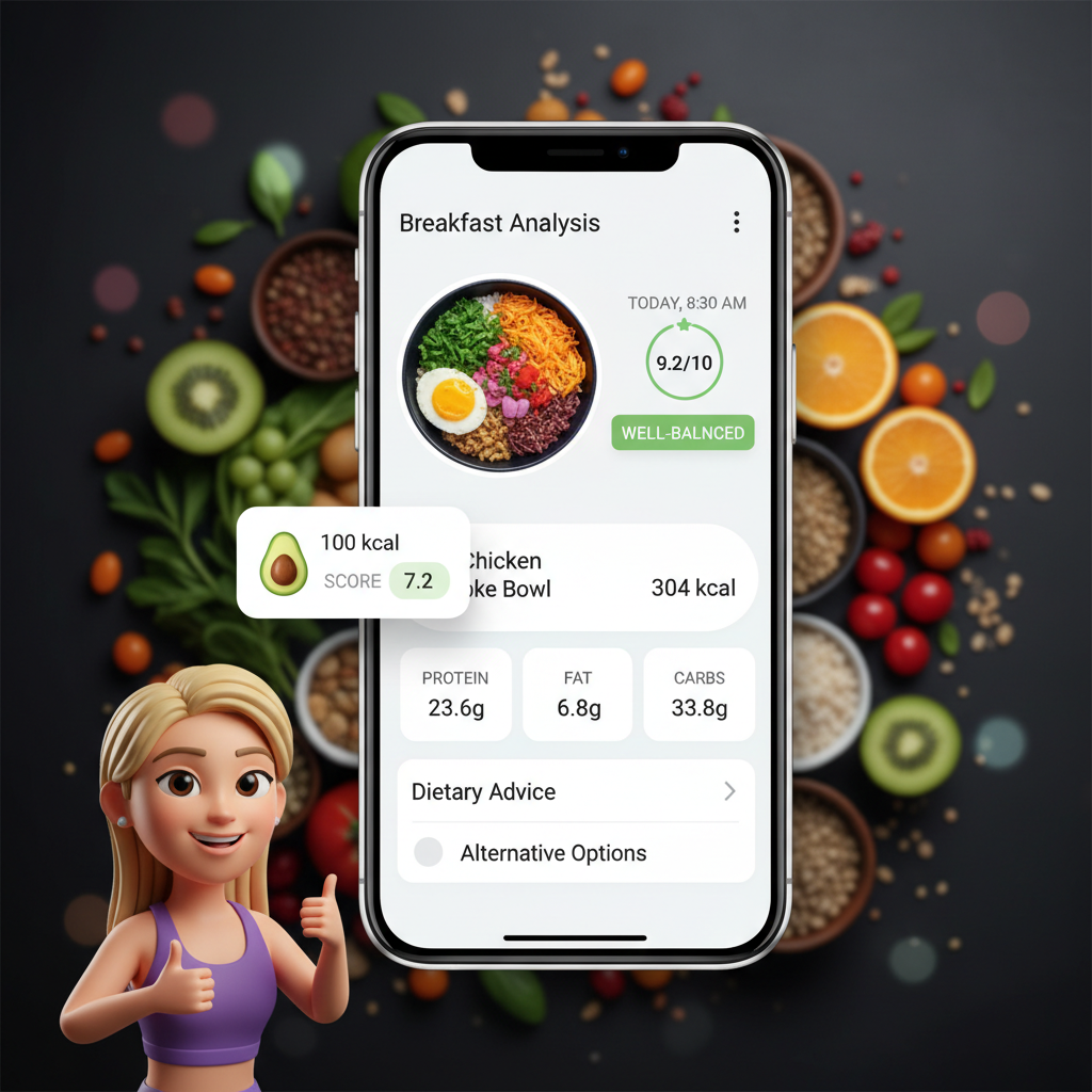 AI Nutrition Advice workflow