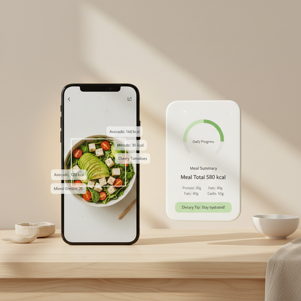 CalBye Daily Nutrition Tracker feature