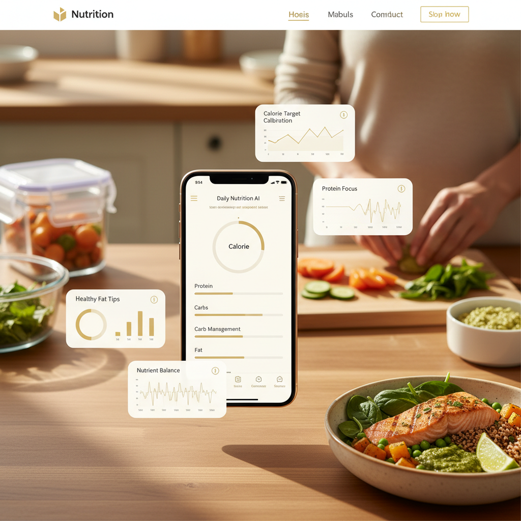See daily calorie and macro totals instantly with CalBye