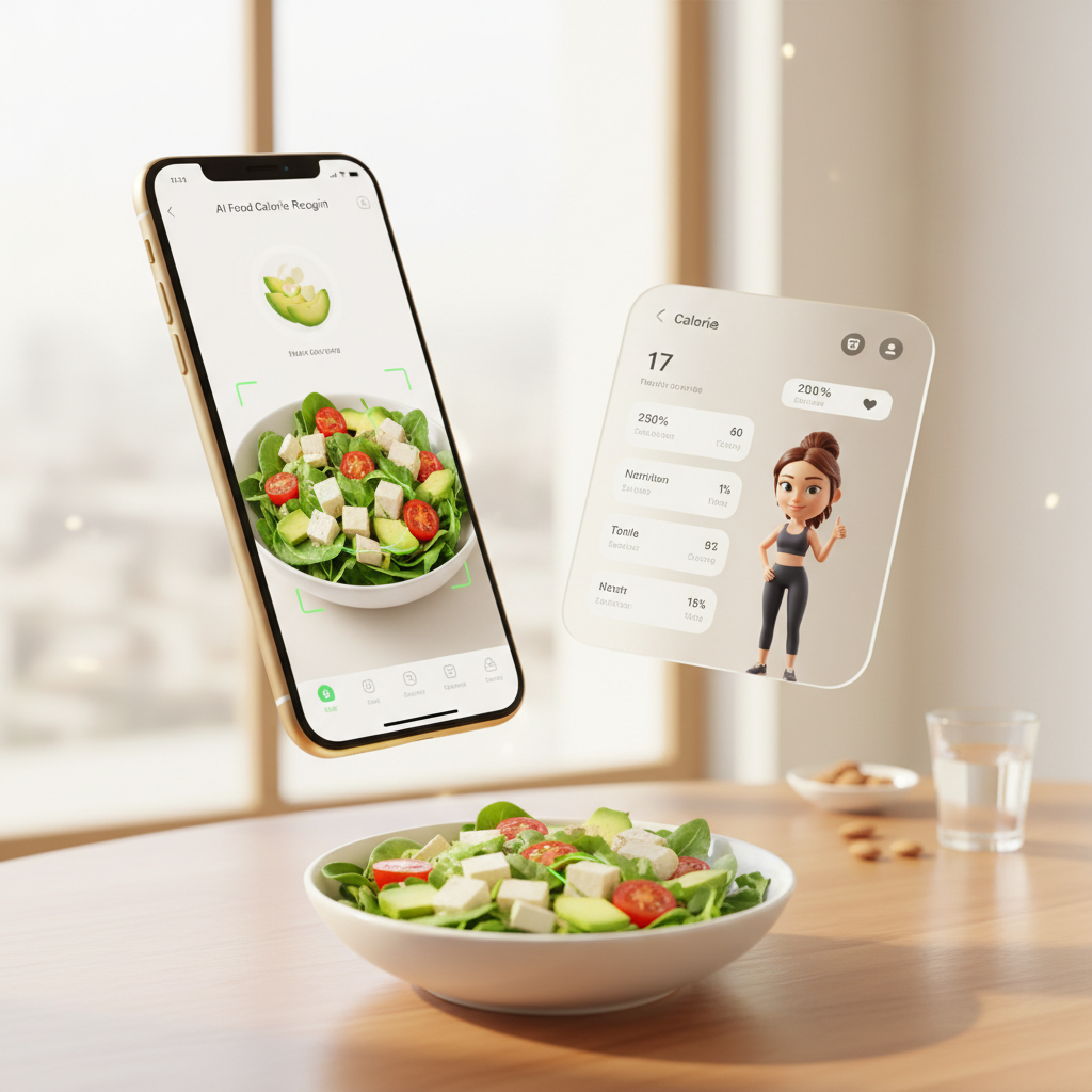Use Food Calorie Estimator after takeout or cafeteria meals