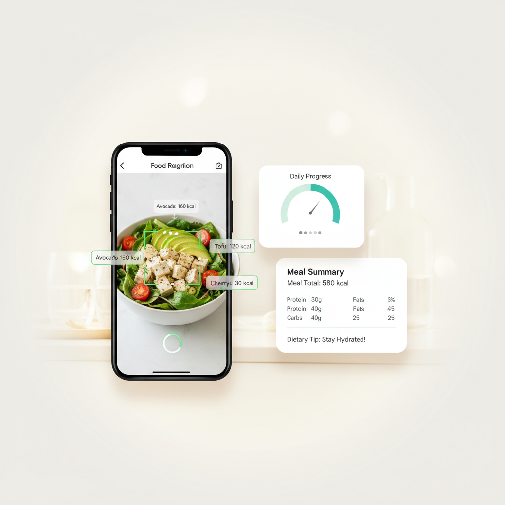 CalBye Food Journal feature