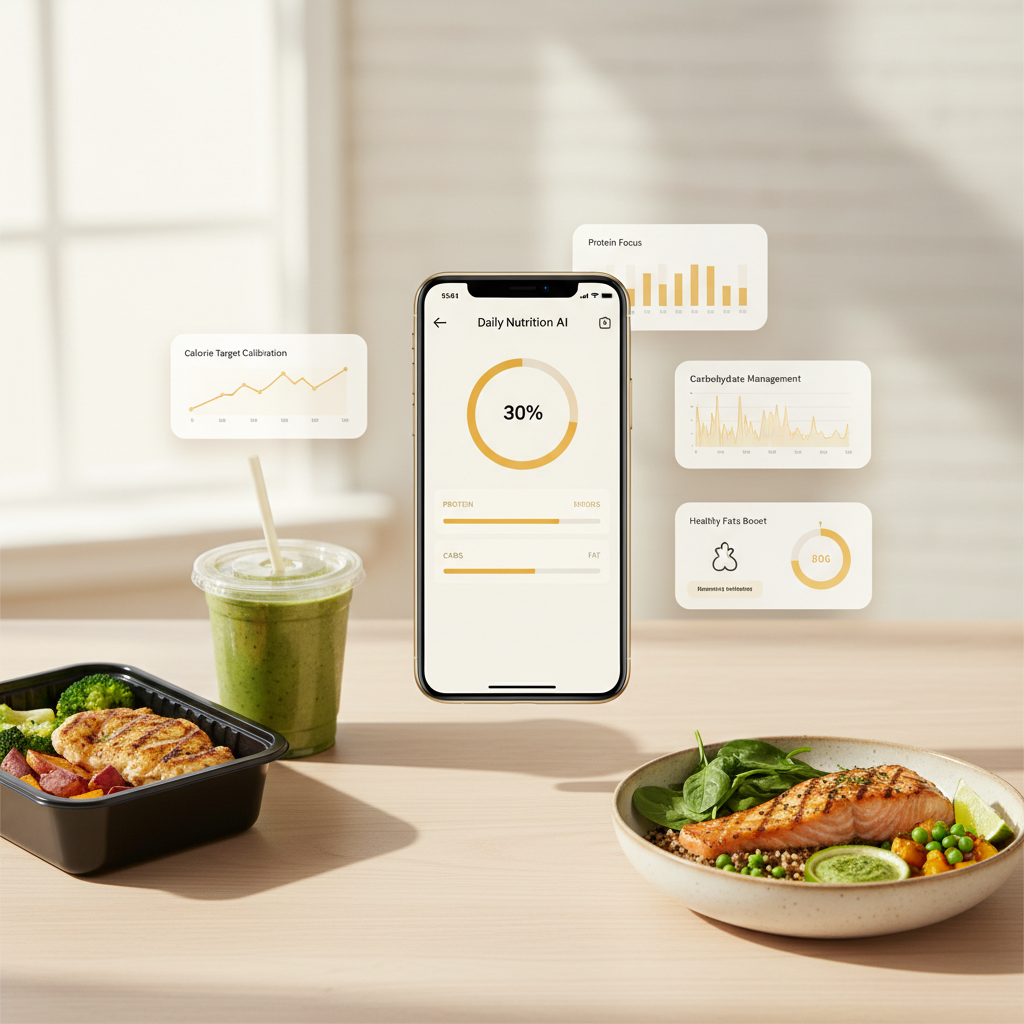 See calorie and macro context instantly with CalBye