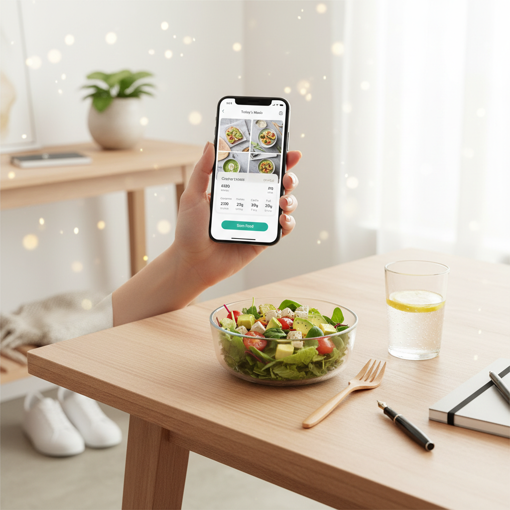 Keep food tracking simple with CalBye on busy days