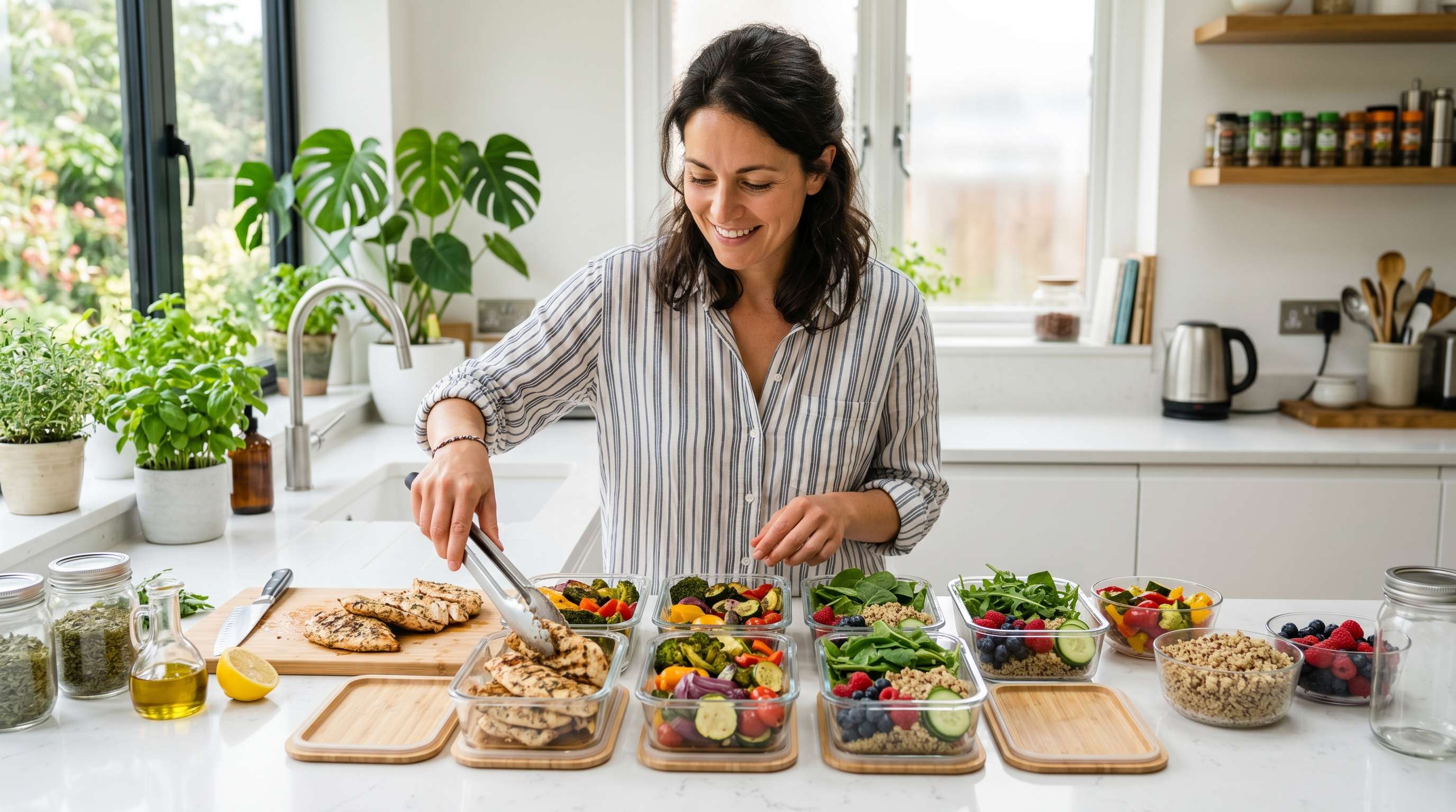 summer meal prep for a 7 day body plan